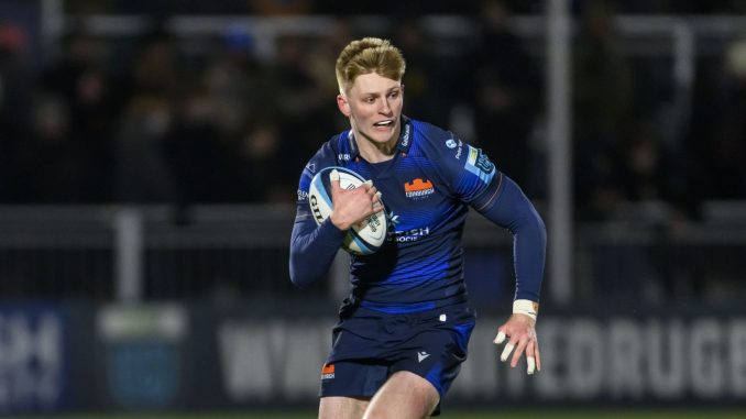 Harry Paterson will take over the Edinburgh No 14 jersey from the rested Darcy Graham against Sharks at Hive Stadium tomorrow [Friday] night. Image: © Craig Watson - www.craigwatson.co.uk