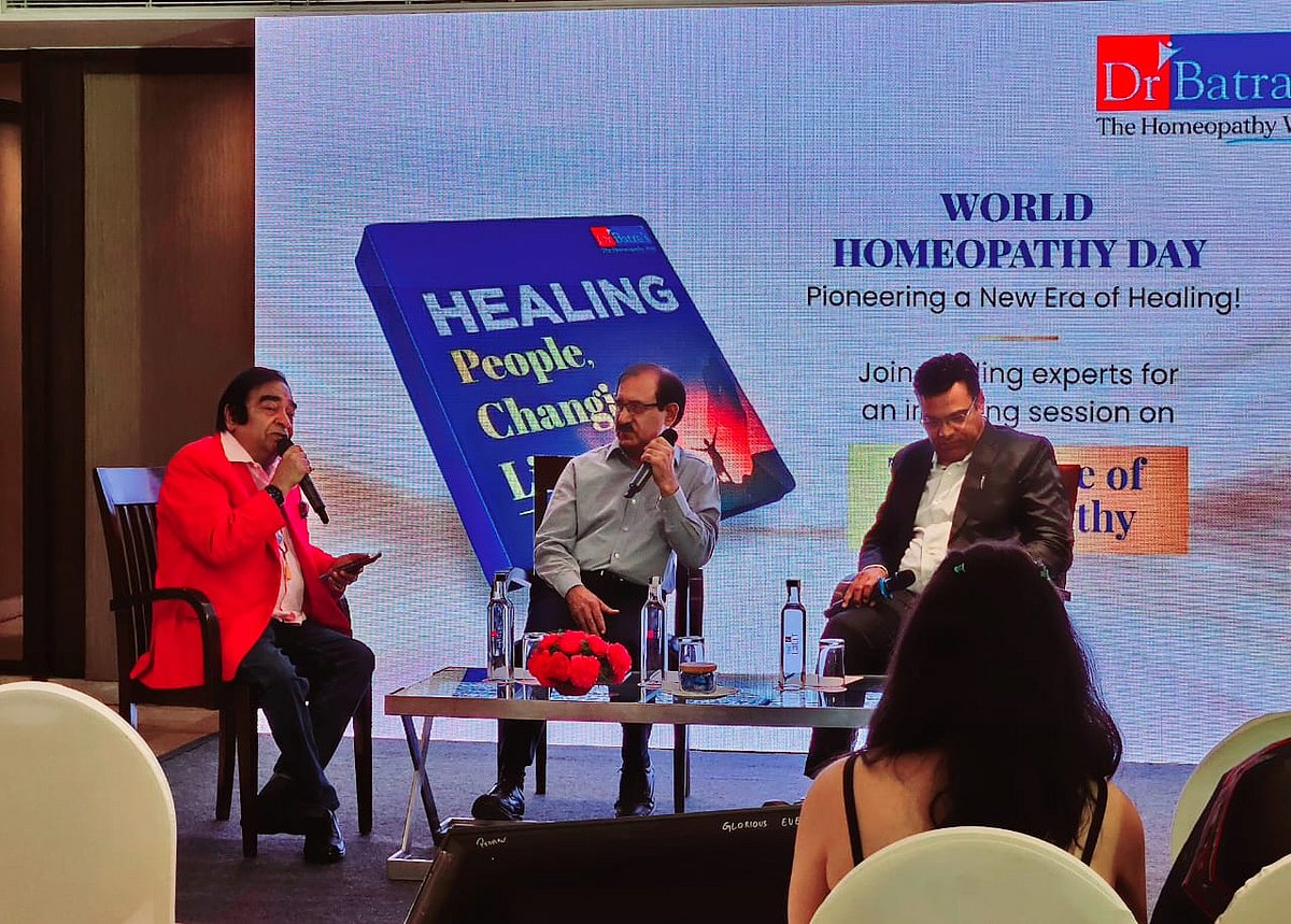  Dr Batra’s hosted an engaging panel discussion on the theme ‘The Future of Homeopathy’