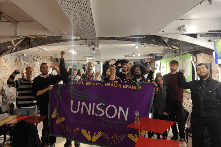 We Demand Change Bristol organising solidarity for the Birmingham bin strike