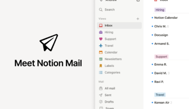 Notion releases an AI-powered email client for Gmail