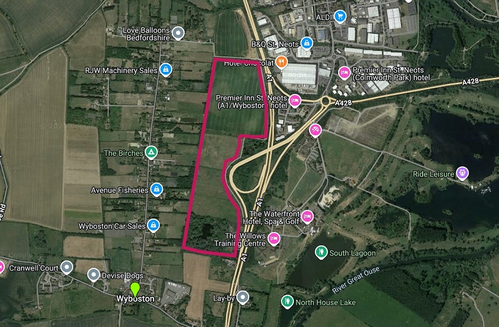 New 'Bedford Gateway' employment development in the works near Wyboston