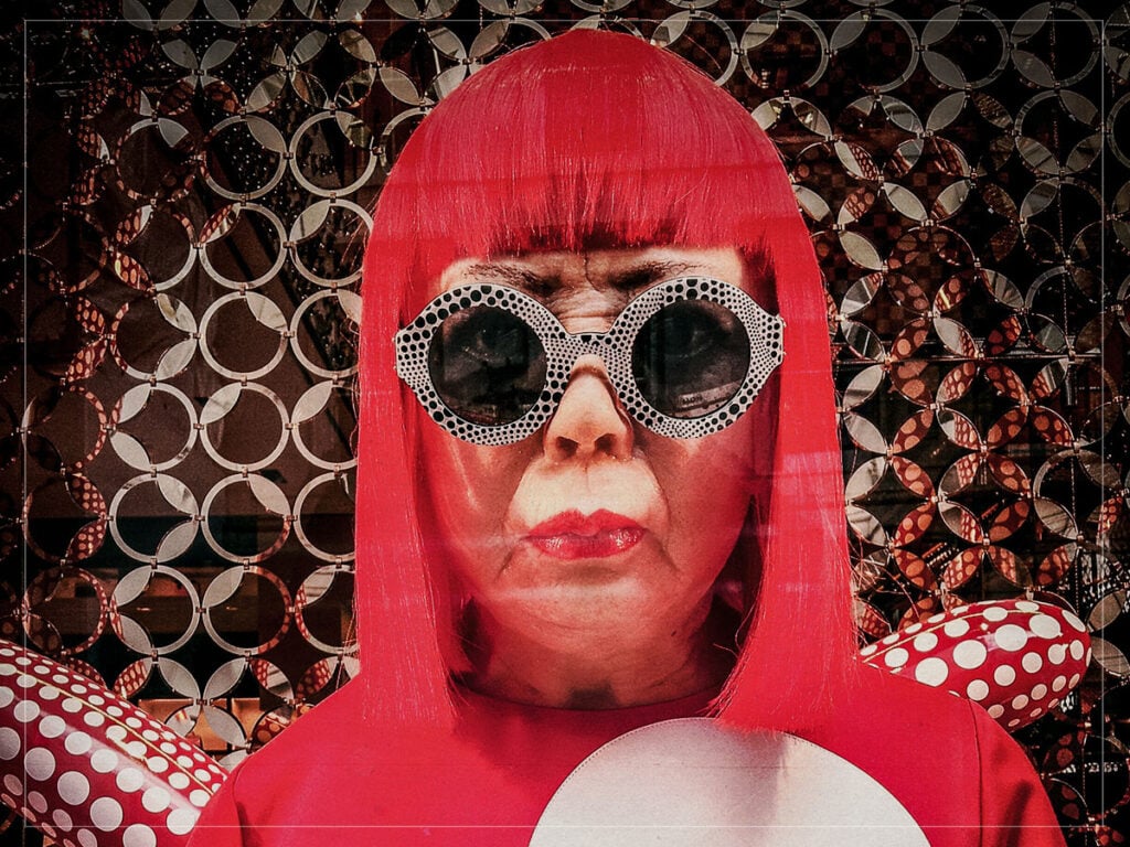 Yayoi Kusama - Waxwork - Louis Vitton - 2012
