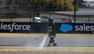 FIA grass fire concerns ease with rain forecast at F1 Japanese Grand Prix