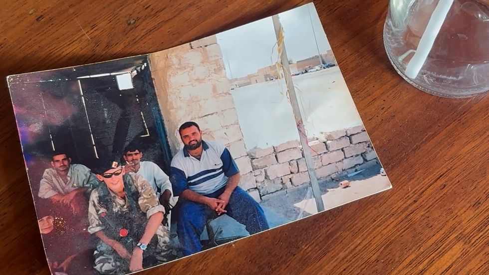 A picture of Johno Lee in service