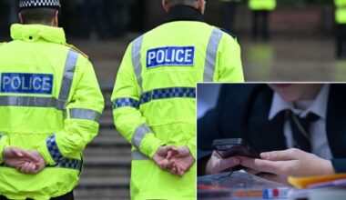 Teenager arrested after NINE schools receive 'gun threat' email