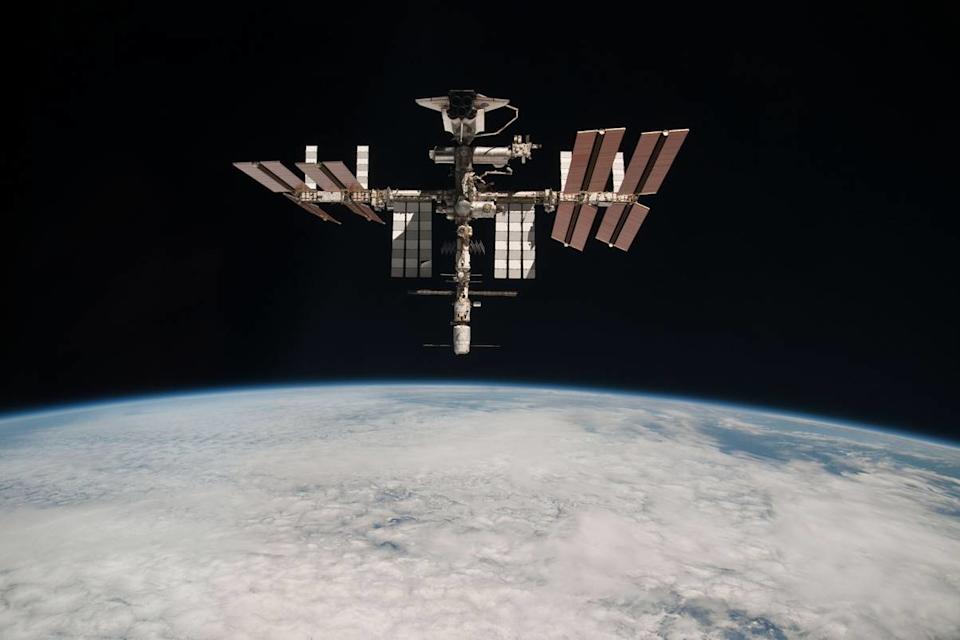 Pettit took the footage from aboard the International Space Station (Handout via Getty Images)