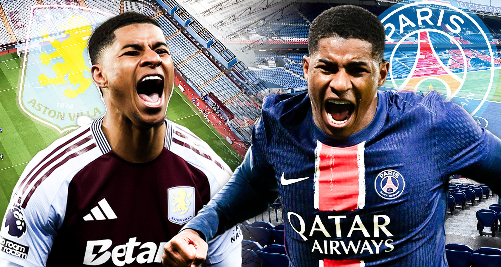 Aston Villa to go head-to-head with PSG in Marcus Rashford transfer battle with Unai Emery desperate to sign Man Utd ace