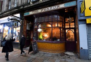 The Posada has an eye-catching frontage