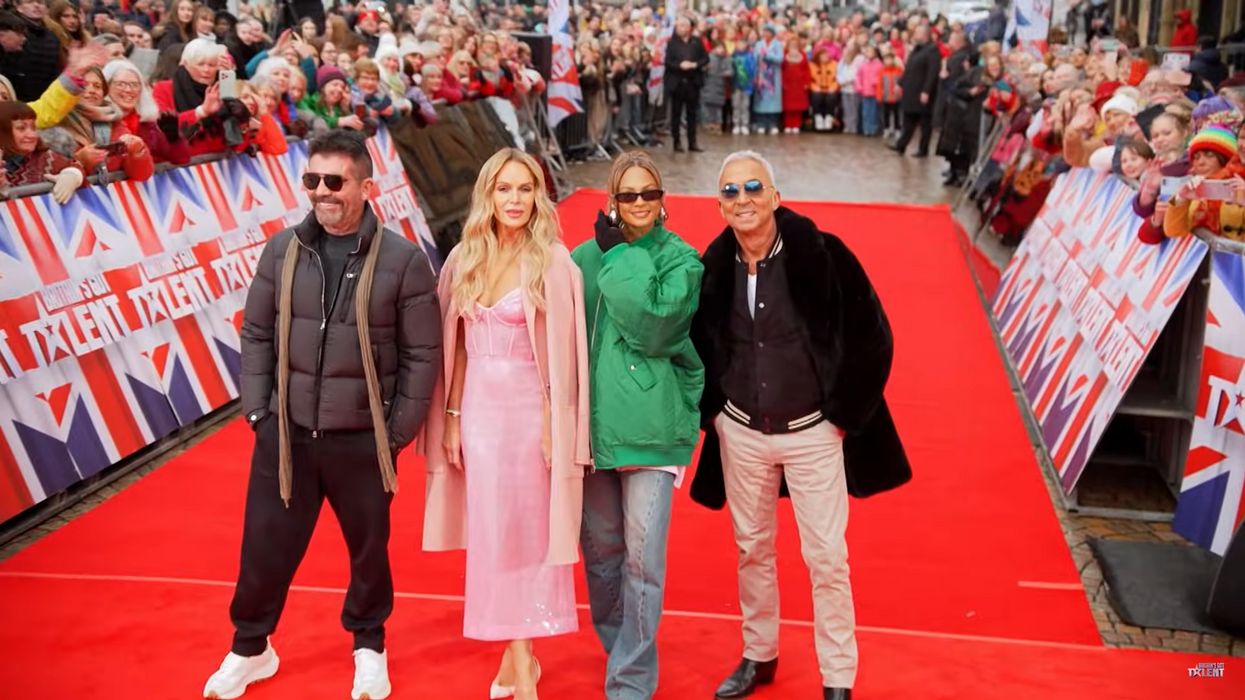 Amanda Holden, Simon Cowell, Alesha Dixon and Bruno Tonioli