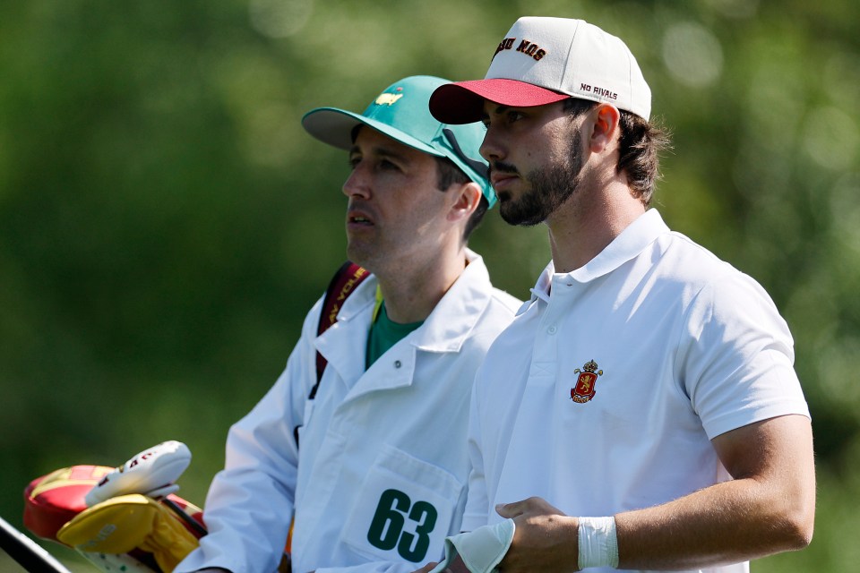 Ballester was caught short at the iconic Augusta course