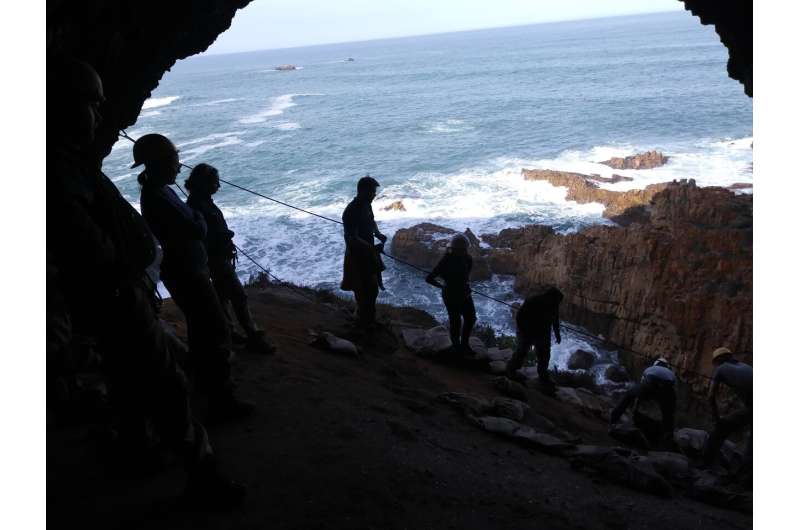 Ancient tools from a South African cave reveal connections between prehistoric people