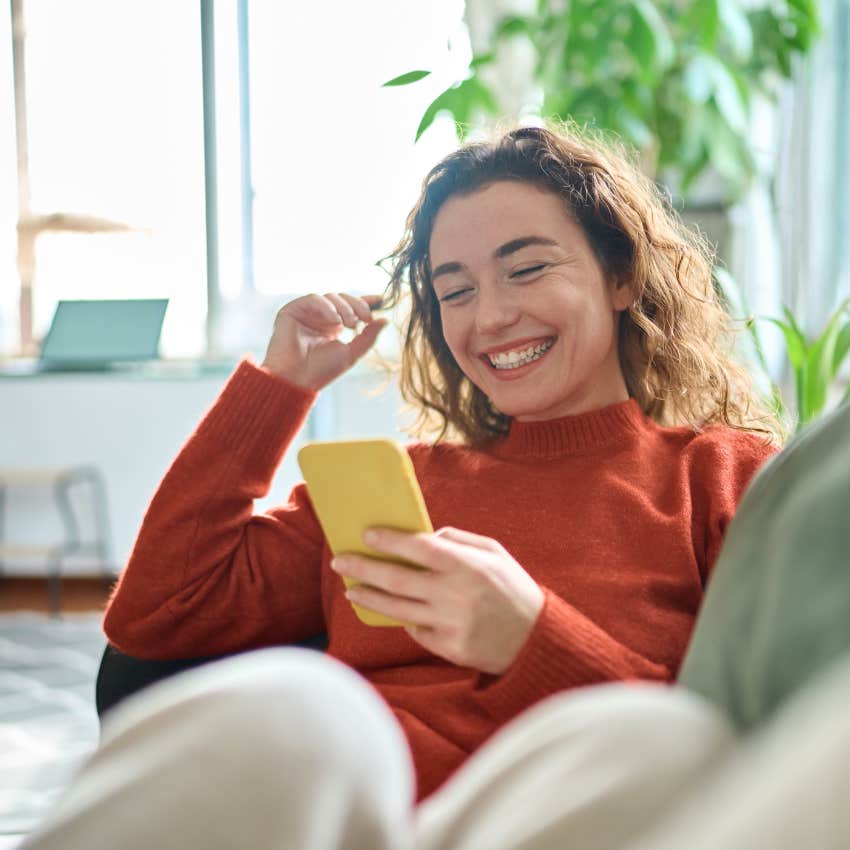 woman using anxiety hack of counting her blessings