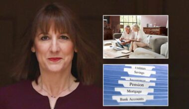 Retirement crisis looms as millions at risk under Rachel Reeves's new £40bn tax grab