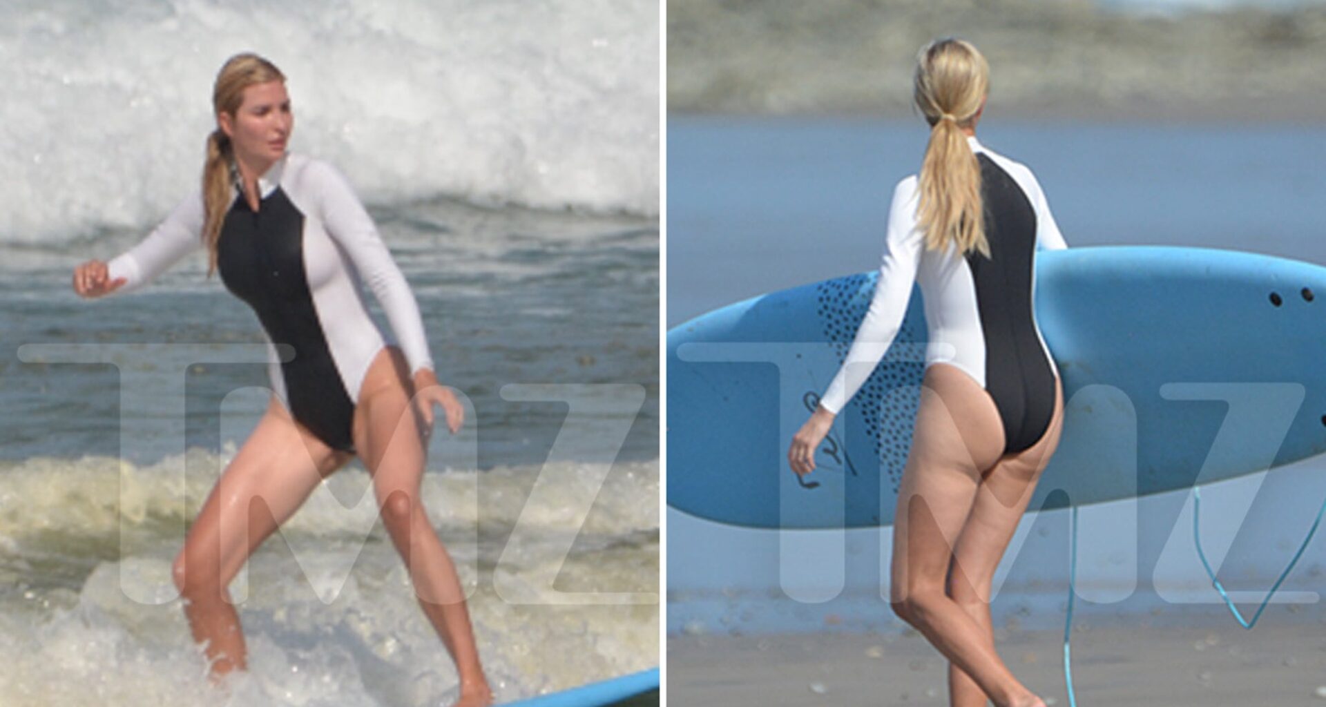 Ivanka Trump Shows Off Surfing Skills and Her Butt on Costa Rica Beach