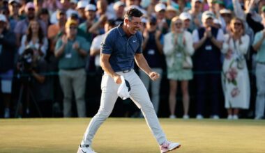Masters final day – As it happened: Rory McIlroy creates history with dramatic Augusta victory