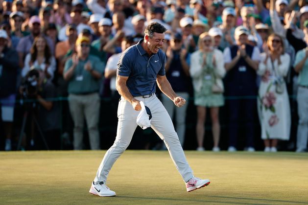 Masters final day – As it happened: Rory McIlroy creates history with dramatic Augusta victory