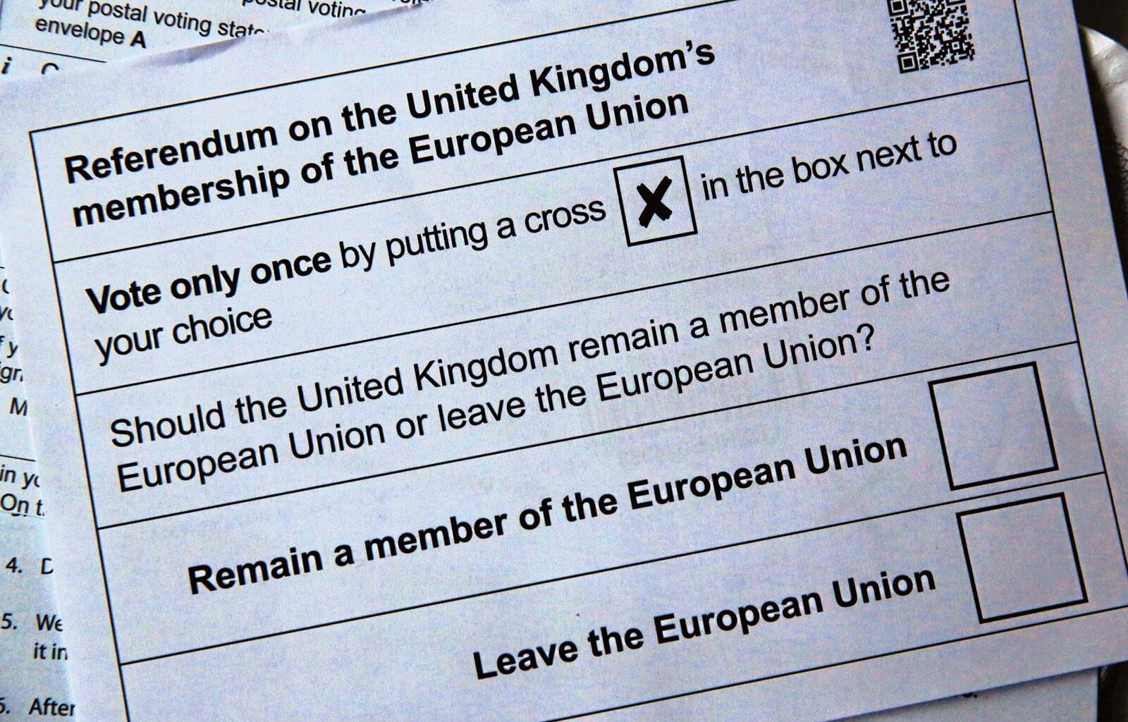 Brexit postal ballot