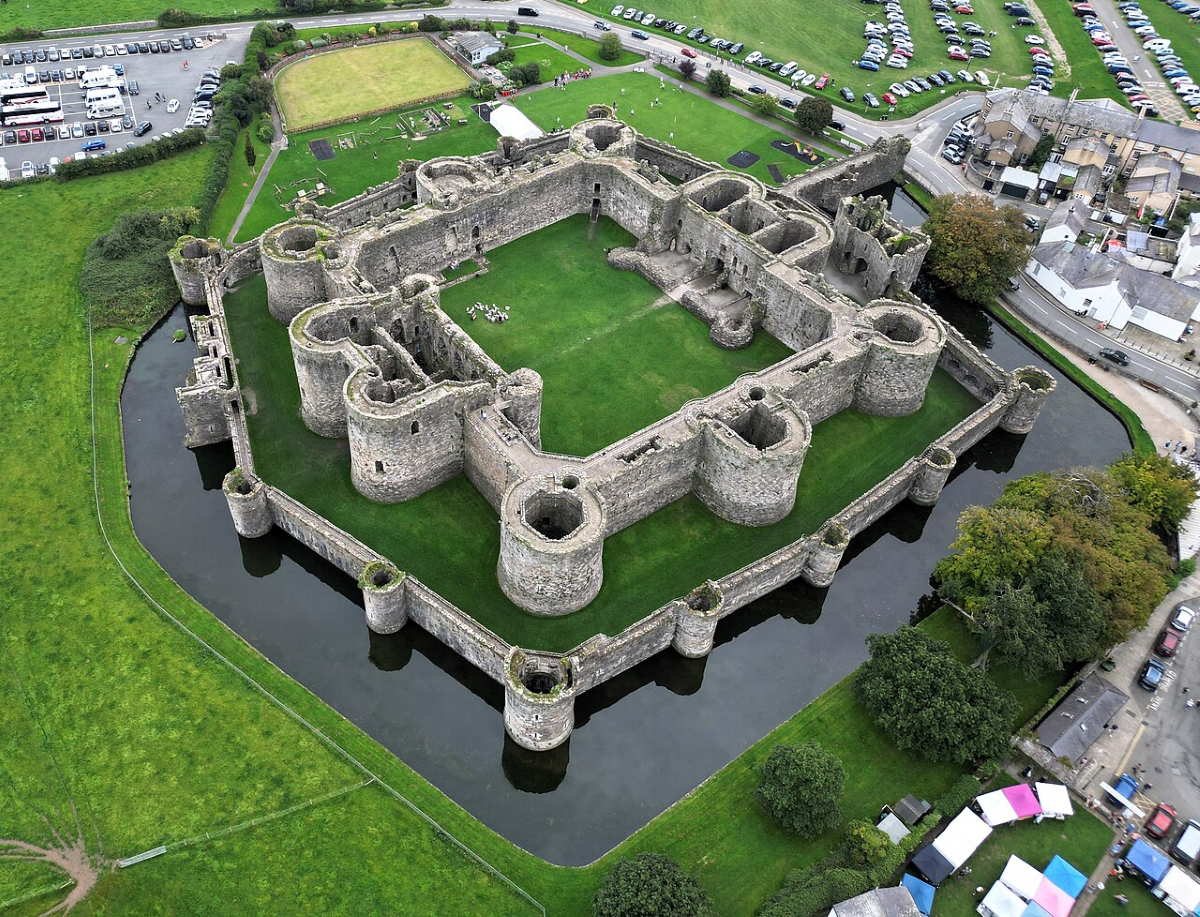 beaumaris castle anglesey uk