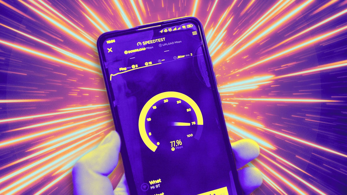 Laptop Internet Speed Test