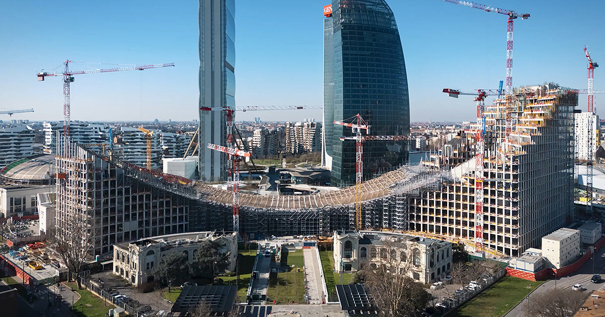 BIG reaches final phase of 'citywave', marking milestone for milan’s largest solar roof
