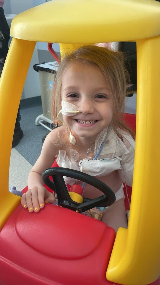 Doctors predict the five-year-old has less than a year to live