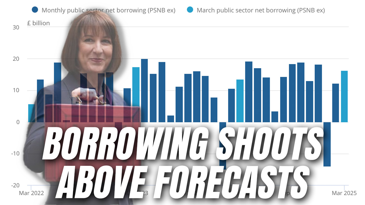 Government Borrowing £14.6 Billion Higher Than OBR Projection – Guido Fawkes