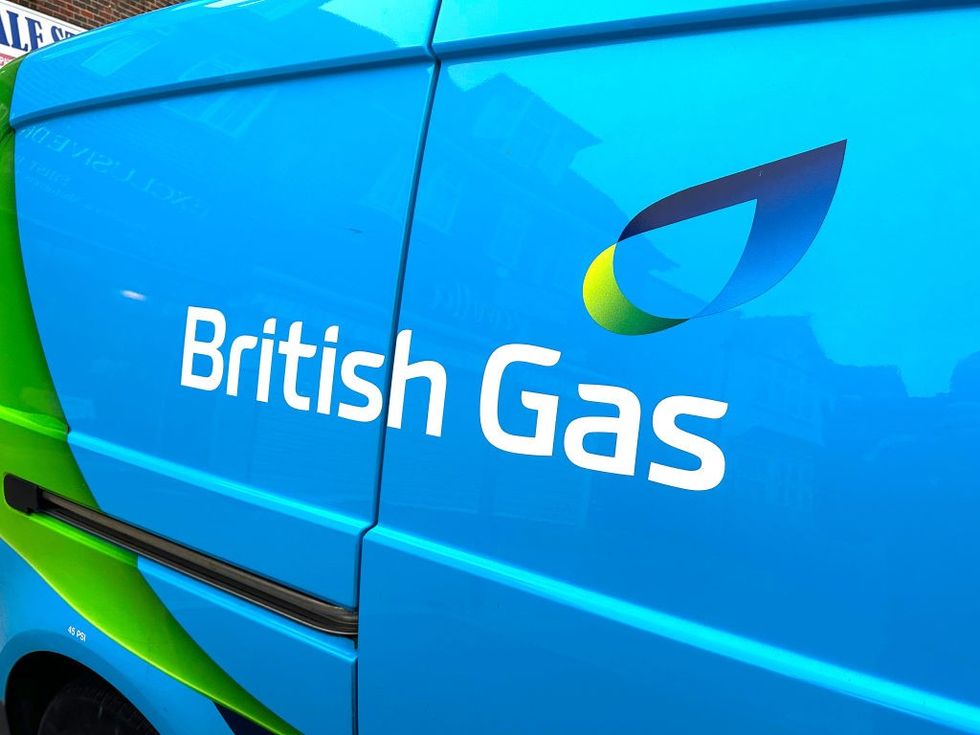 British Gas van