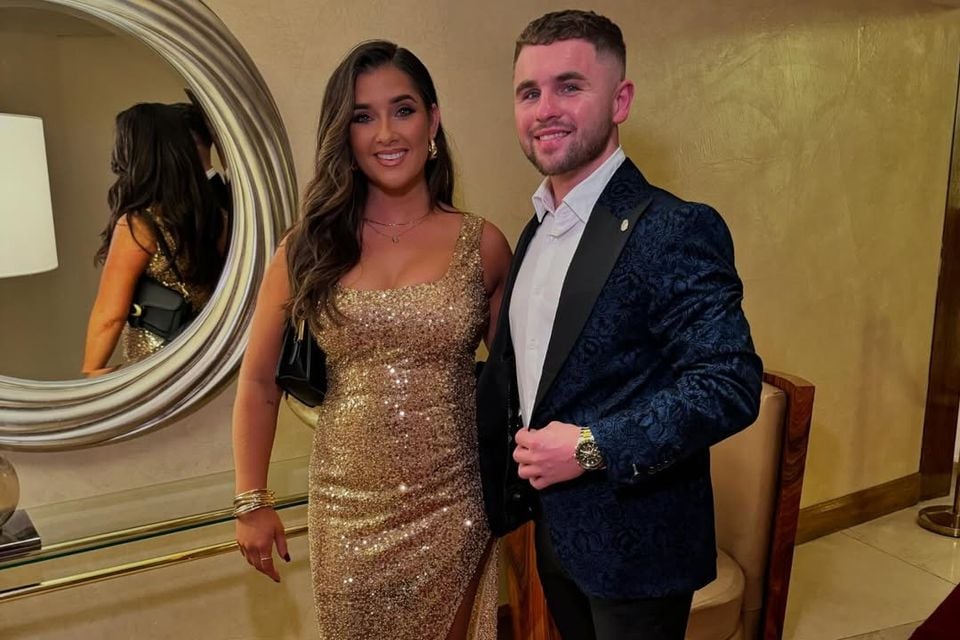 Annalivia Hynds with her partner Ruari McGivern