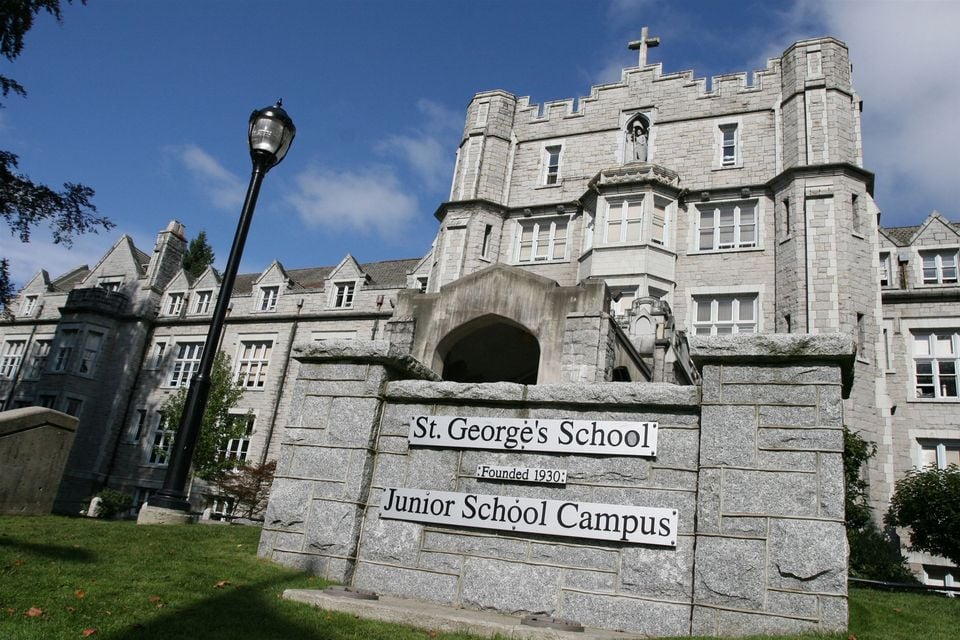St George's School in Vancouver, where the paedophile teacher taught