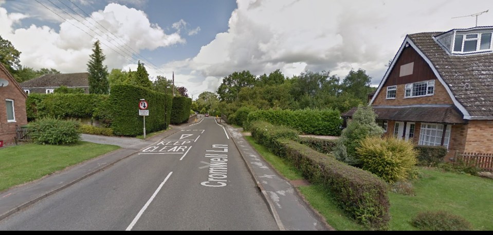 Street view of Cromwell Ln before HS2.