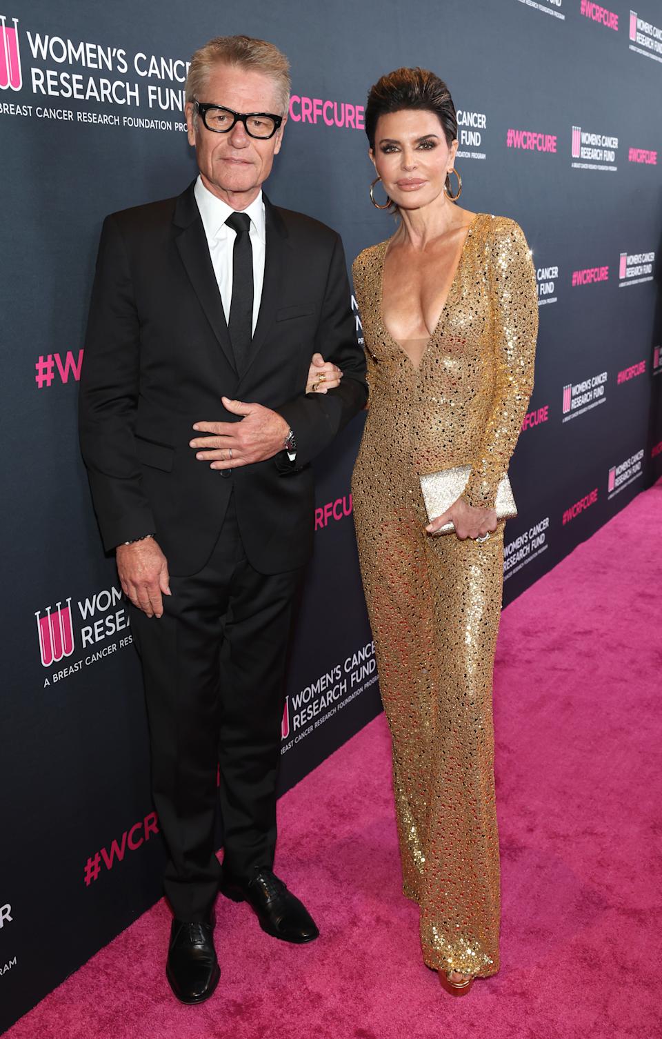 Though Rinna didn’t exactly remember threatening her husband’s life, she did remember “having horrible hallucinations of killing people.” Getty Images for WCRF
