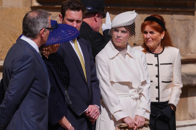Getty Images Princess Eugenie at royals' Easter celebration with mom Sarah Ferguson