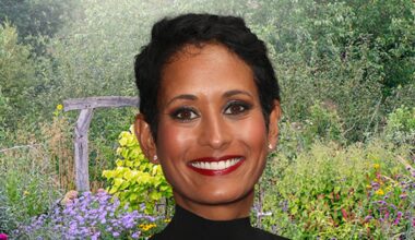 Naga Munchetty's peaceful garden with private husband after fleeing London