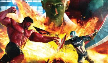 BRAVE NEW WORLD And LOKI Art Book Covers Reveal New Look At God Of Stories And Red Hulk