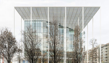 photovoltaic canopy tops glazed casa bff by obr