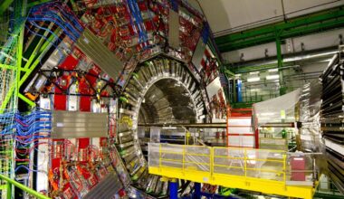 Part of the LHC.