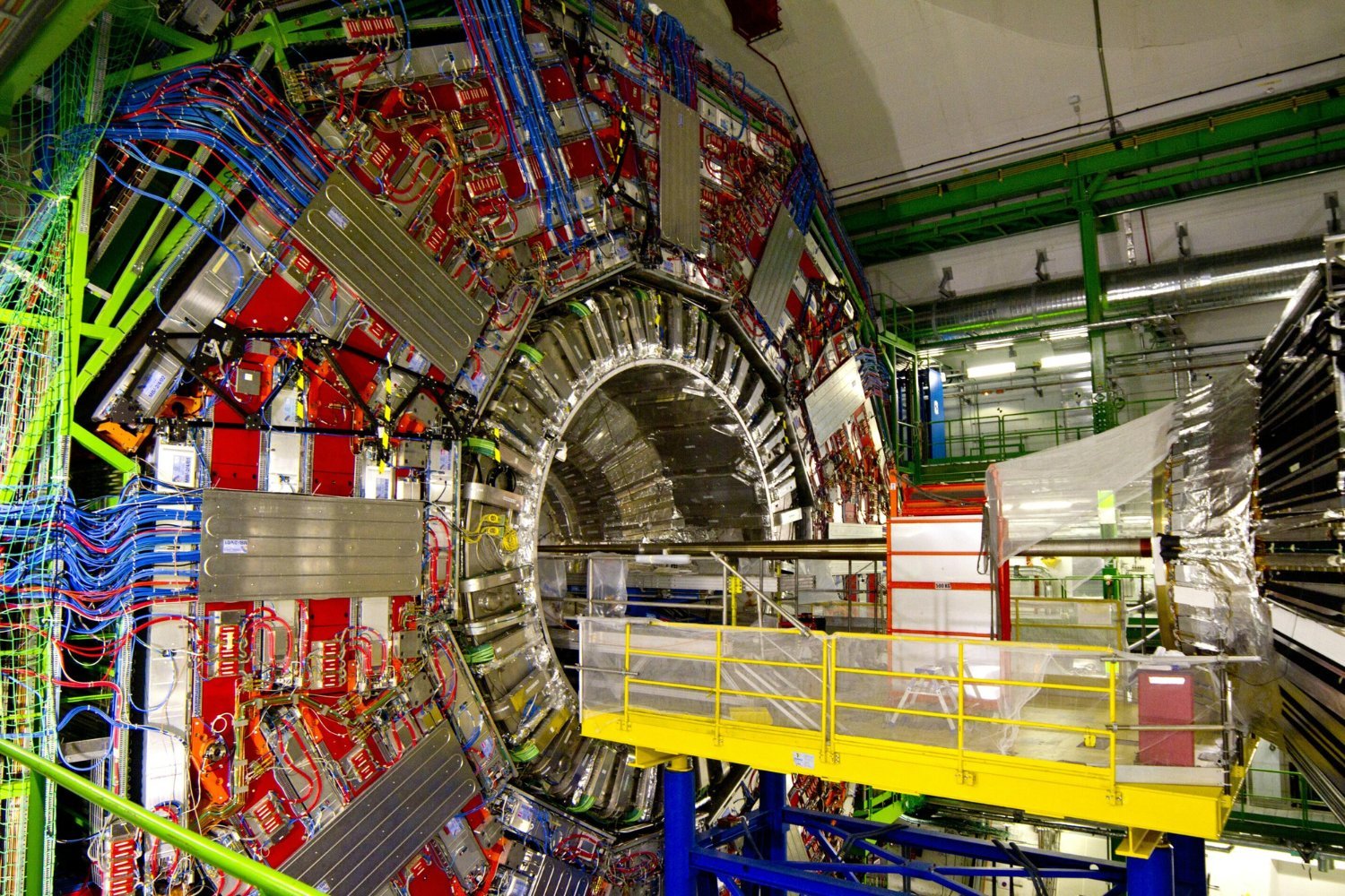 Part of the LHC.
