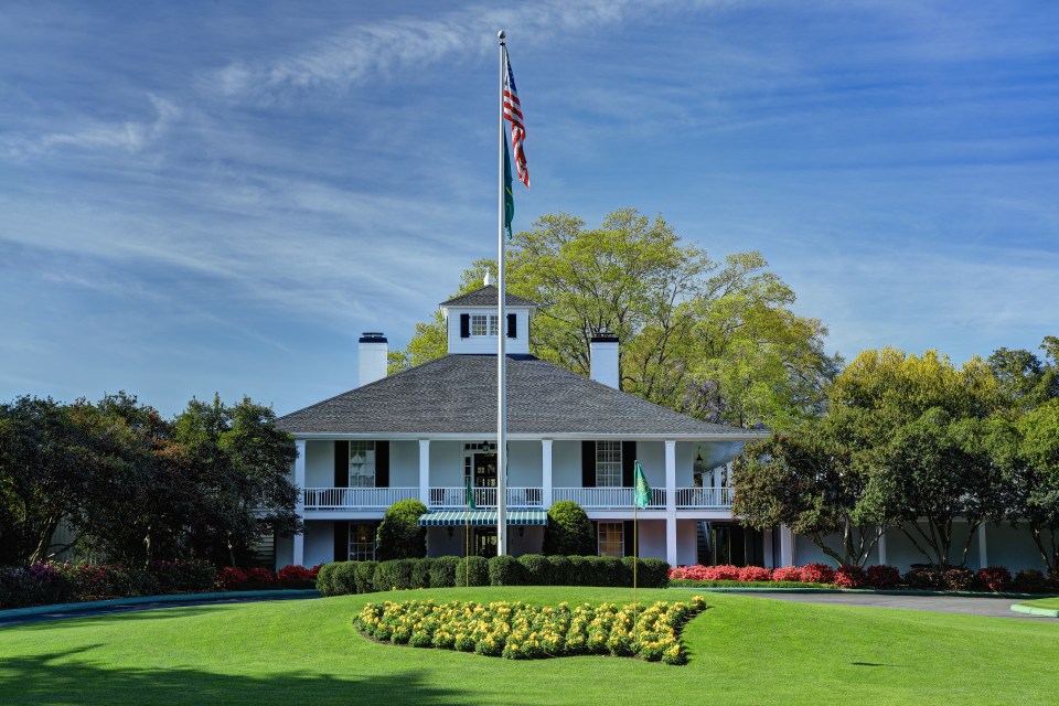 The iconic Augusta clubhouse is central to a number of winners' privileges