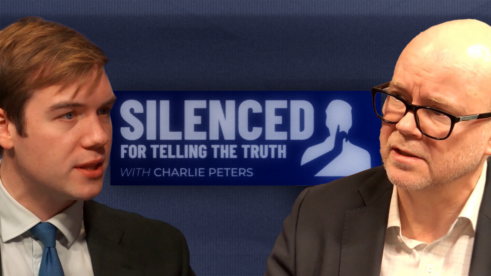 Charlie Peters and Toby Young