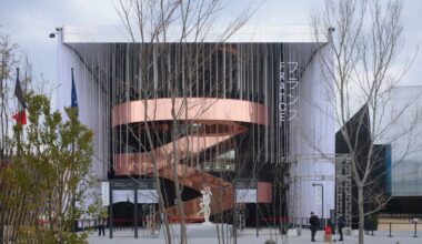copper staircase fronts coldefy & carlo ratti's france pavilion at expo 2025 osaka