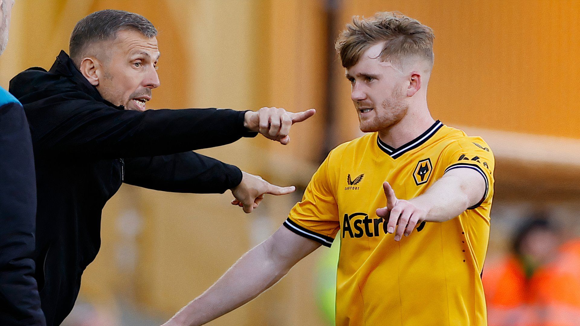Tommy Doyle and Gary O'Neil at Wolverhampton Wanderers