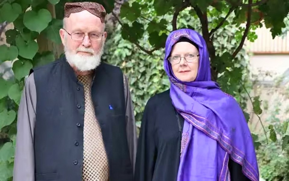 Peter and Barbie Reynolds, a couple kidnapped by the Taliban in Afghanistan.