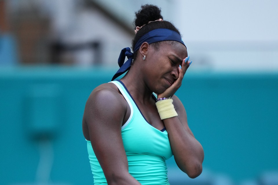 After poor showings Gauff has dropped to World No. 4