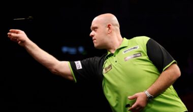 German Darts Grand Prix 2025 LIVE: Scores and results as Luke Littler sails through, Michael van Gerwen also in action