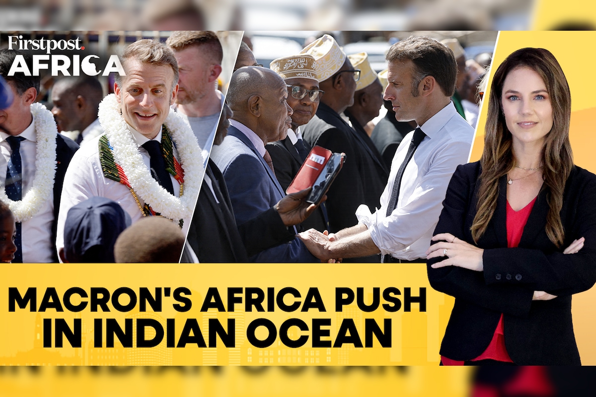 France's Macron Begins 5-day Indian Ocean Tour; to Visit Madagascar Mauritius |Firstpost Africa N18G