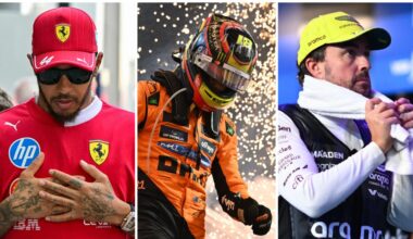 10 lessons from the first five races of the Formula 1 season, Oscar Piastri, Lando Norris, Lewis Hamilton, Max Verstappen, standings