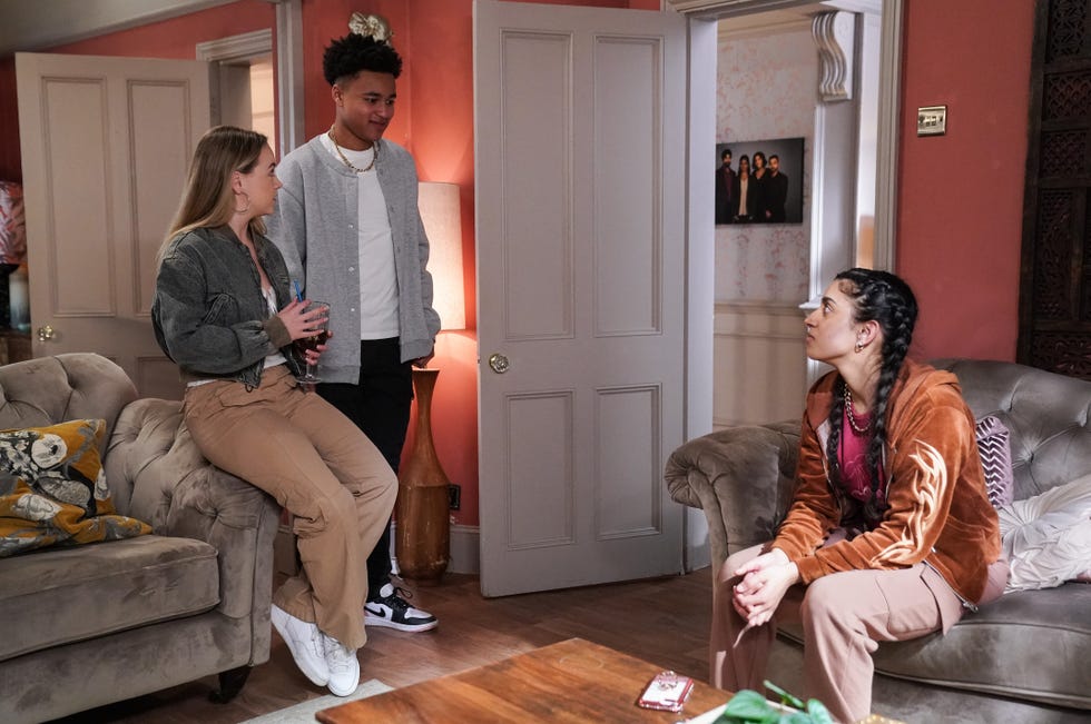 denzel, amy mitchell, avani nandrahart, eastenders