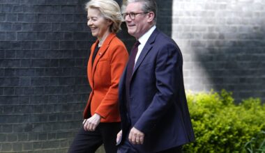 EU-UK talks making ‘good progress’ says Downing Street after von der Leyen visit