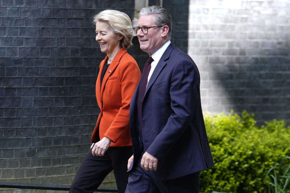 EU-UK talks making ‘good progress’ says Downing Street after von der Leyen visit