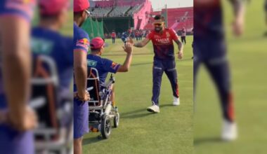 Virat Kohli Sees Rahul Dravid On Wheelchair Ahead Of RR vs RCB IPL 2025 Game. Then Does This. Watch